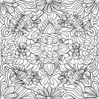 Tessellation Patterns Coloring Page 73312-58734