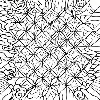 Tessellation Patterns Coloring Page 73312-58735