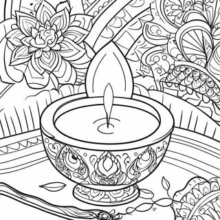 Diya Coloring Page 73352-58762