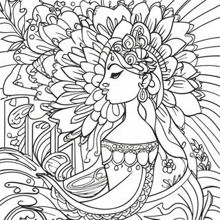 Diya Coloring Page 73352-58763