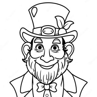 Scary Leprechaun Coloring Page 73372-58778