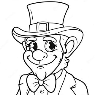 Scary Leprechaun Coloring Page 73372-58779