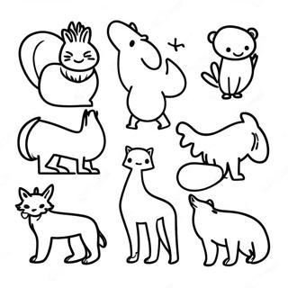Minimalist Coloring Pages
