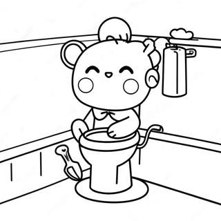 Toilet Bound Hanako Kun Coloring Pages