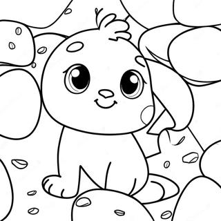 Pebbles Coloring Pages