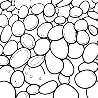 Colorful Pebbles On The Beach Coloring Page 73413-58813