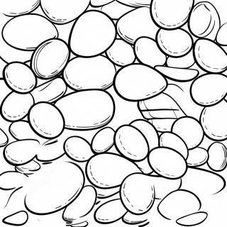 Colorful Pebbles On The Beach Coloring Page 73413-58814