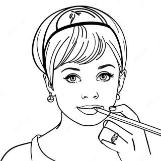 Audrey Coloring Pages