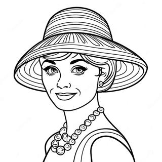 Audrey Coloring Page 73422-58844