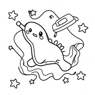 Colorful Starbeam Adventure Coloring Page 73433-58829