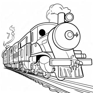 Train Eater Coloring Pages