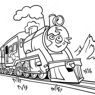 Train Eater Coloring Page 73442-58836