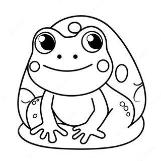 Frog Squishmallow Coloring Pages