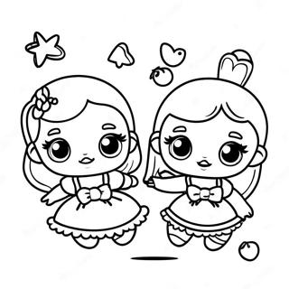 Na Na Na Surprise Dolls Coloring Page 73463-58858