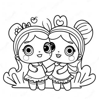 Na Na Na Surprise Dolls Coloring Page 73463-58860