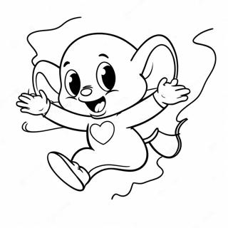 Mighty Mouse Flying High Coloring Page 73503-58890