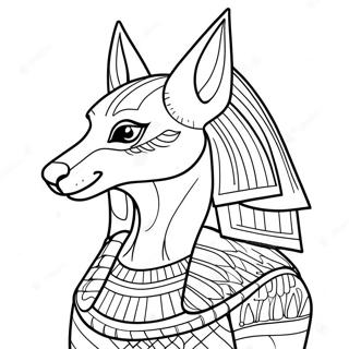 Anubis Coloring Pages