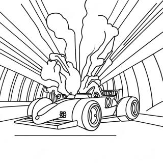 Fast Paced Rush Coloring Page 73553-58930