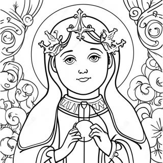 Faith Coloring Page 7356-6075