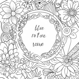 Inspirational Bible Verse Coloring Page 7357-6070