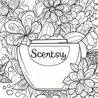 Scentsy Coloring Pages