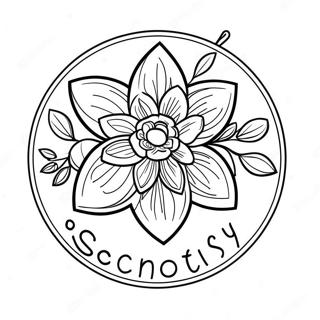 Scentsy Logo Coloring Page 73582-58950