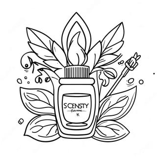 Scentsy Logo Coloring Page 73582-58951