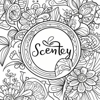 Scentsy Logo Coloring Page 73582-58952