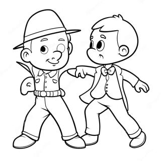 Bernard And Bianca In Action Coloring Page 73603-58968