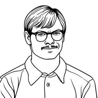 Jeffrey Dahmer Coloring Pages