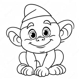 Dopey Character Coloring Page 73622-58984