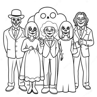 Creepy American Horror Story Characters Coloring Page 73633-58995