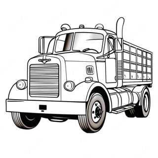 Mack Cars Coloring Pages