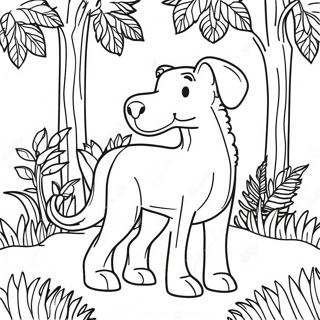 Where The Red Fern Grows Coloring Page 73652-59007