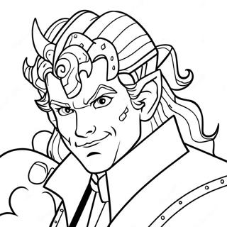 Dio Coloring Pages