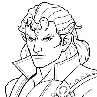 Dio Coloring Page 73702-59048