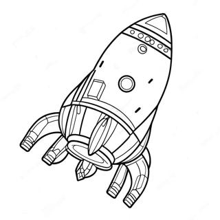 Lego Space Rocket Coloring Page 73712-59056