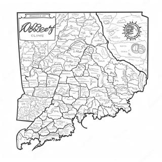 Massachusetts State Outline Coloring Page 73722-59057