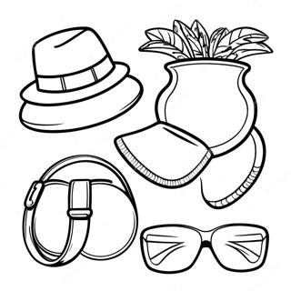 Cool Swag Accessories Coloring Page 73783-59109