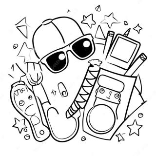 Swag Coloring Pages