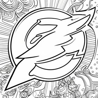 Tampa Bay Lightning Coloring Pages