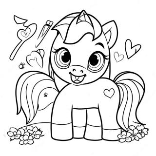 Pony Life Coloring Pages