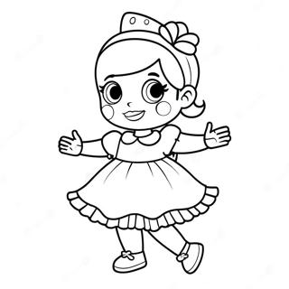 Pinkalicious Coloring Page 7386-6092