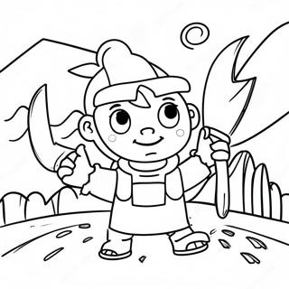 Awana Sparks Fun Activity Coloring Page 73873-59186