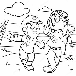 Awana Sparks Fun Activity Coloring Page 73873-59187