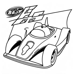 Fast Dash Racing Coloring Page 73893-59201