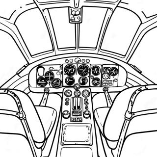 B 17 Bomber Cockpit Coloring Page 73903-59209