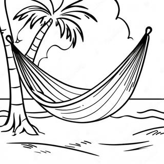 Hammock Coloring Pages