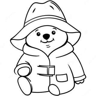 Paddington Bear Coloring Pages