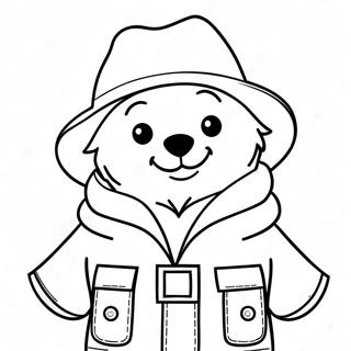 Paddington Bear Coloring Page 73952-59242